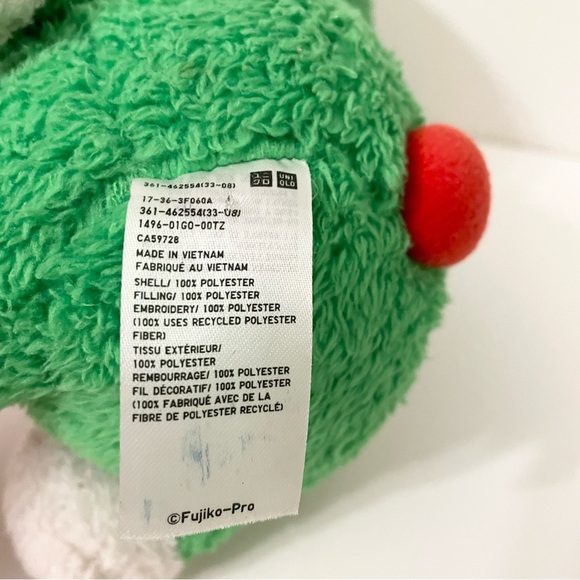 Uniqlo Doreamon Green Plush Stuffed Animal - Picture 7 of 14